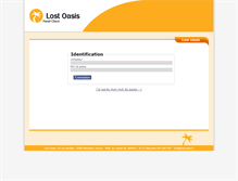 Tablet Screenshot of panel.lost-oasis.net